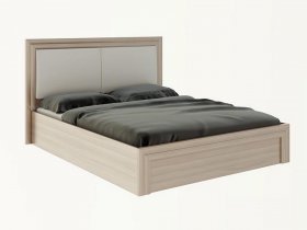 Кровать двуспальная с подъем. мех. 1,6м  Глэдис М32 в Тикси - tiksi.mebel-nsk.ru | фото