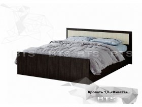 Кровать двуспальная 1,6м LIGHT Фиеста (BTS) в Тикси - tiksi.mebel-nsk.ru | фото