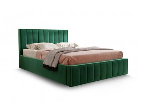 Кровать мягкая 1,6 Вена стандарт, вар.1 в Тикси - tiksi.mebel-nsk.ru | фото