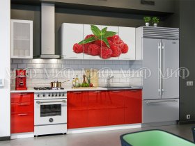Кухонный гарнитур Малина в Тикси - tiksi.mebel-nsk.ru | фото