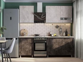 Кухонный гарнитур Розалия 1,7м (со столешницей) в Тикси - tiksi.mebel-nsk.ru | фото
