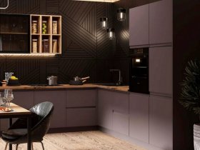 Модульная кухня Женева (grey) в Тикси - tiksi.mebel-nsk.ru | фото