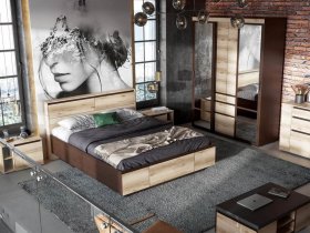 Модульная спальня Берген в Тикси - tiksi.mebel-nsk.ru | фото