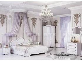 Модульная спальня «Филадельфия» в Тикси - tiksi.mebel-nsk.ru | фото