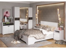 Модульная спальня Сальма в Тикси - tiksi.mebel-nsk.ru | фото