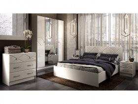 Модульная спальня Севиль в Тикси - tiksi.mebel-nsk.ru | фото
