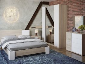 Модульная спальня «Валери» в Тикси - tiksi.mebel-nsk.ru | фото