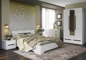 Модульная спальня Валирия в Тикси - tiksi.mebel-nsk.ru | фото