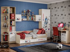Модульная спальня Вега NEW Boy в Тикси - tiksi.mebel-nsk.ru | фото