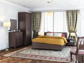 Модульная спальня Верди в Тикси - tiksi.mebel-nsk.ru | фото