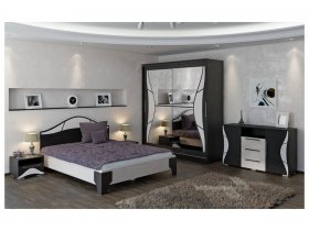 Модульная спальня Верона (Линаура) в Тикси - tiksi.mebel-nsk.ru | фото