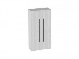 Шкаф двухдверный для одежды Ницца (дуб витенберг) (гостиная) в Тикси - tiksi.mebel-nsk.ru | фото