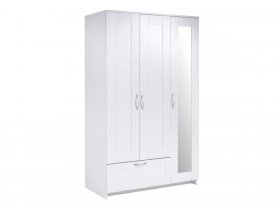 Шкаф комби 3 двери и 1 ящик Сириус в Тикси - tiksi.mebel-nsk.ru | фото
