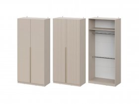 Шкаф ШК-100 Эккервуд (меланж) в Тикси - tiksi.mebel-nsk.ru | фото