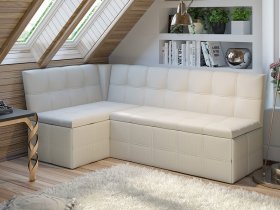 Скамья угловая со спальным местом «Домино» (кашемир) в Тикси - tiksi.mebel-nsk.ru | фото