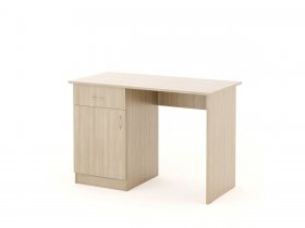 Стол письменный СП-01 (Биг) ясень шимо светлый в Тикси - tiksi.mebel-nsk.ru | фото